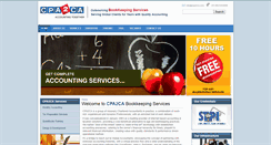 Desktop Screenshot of cpa2ca.com
