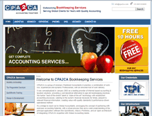 Tablet Screenshot of cpa2ca.com